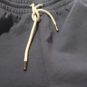 Casual Gray Sweatpants with Drawstring